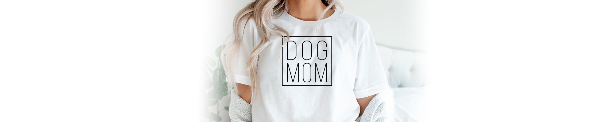 dog mom shirt banner image